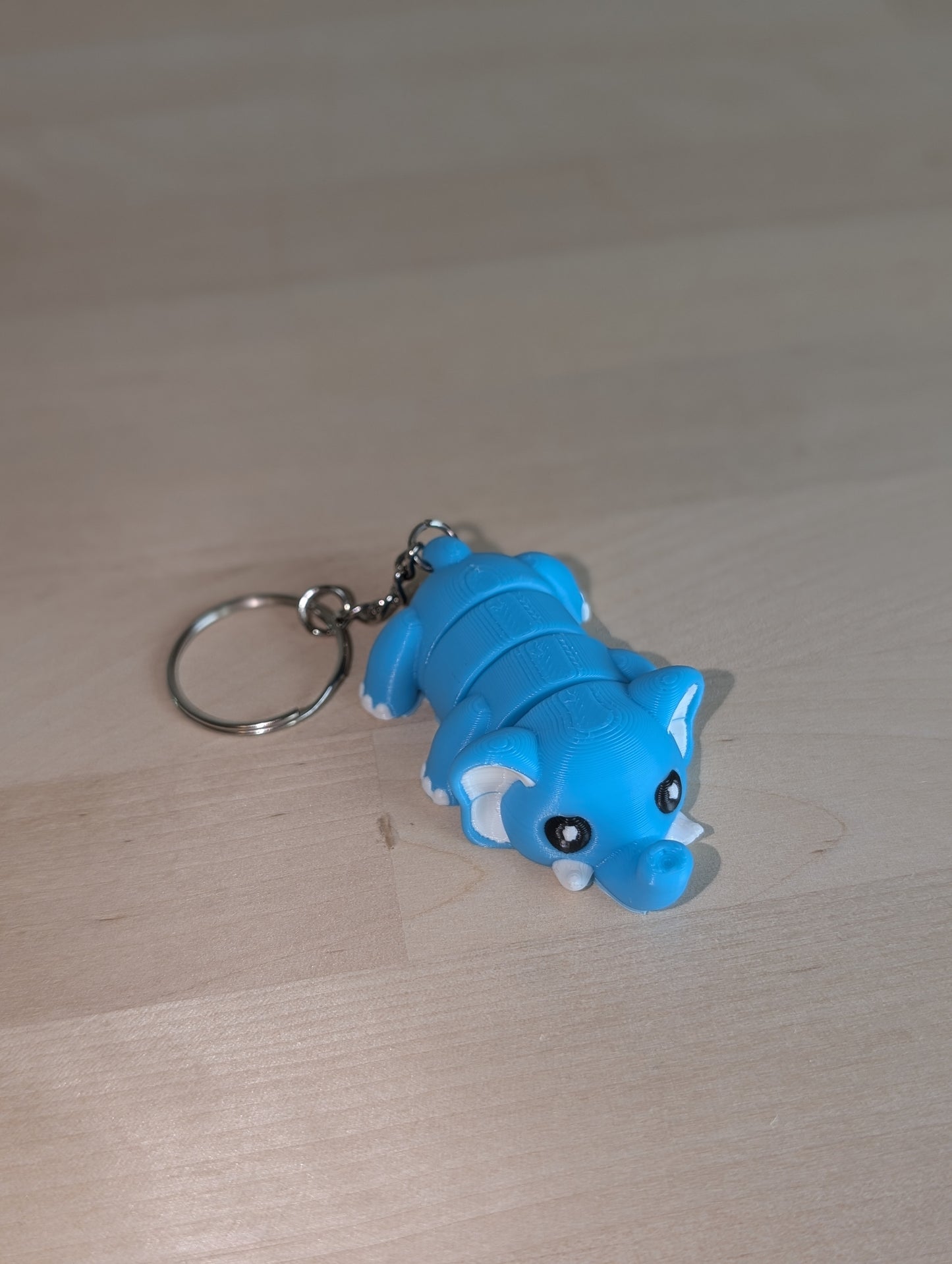Elephant Flexi Keychain